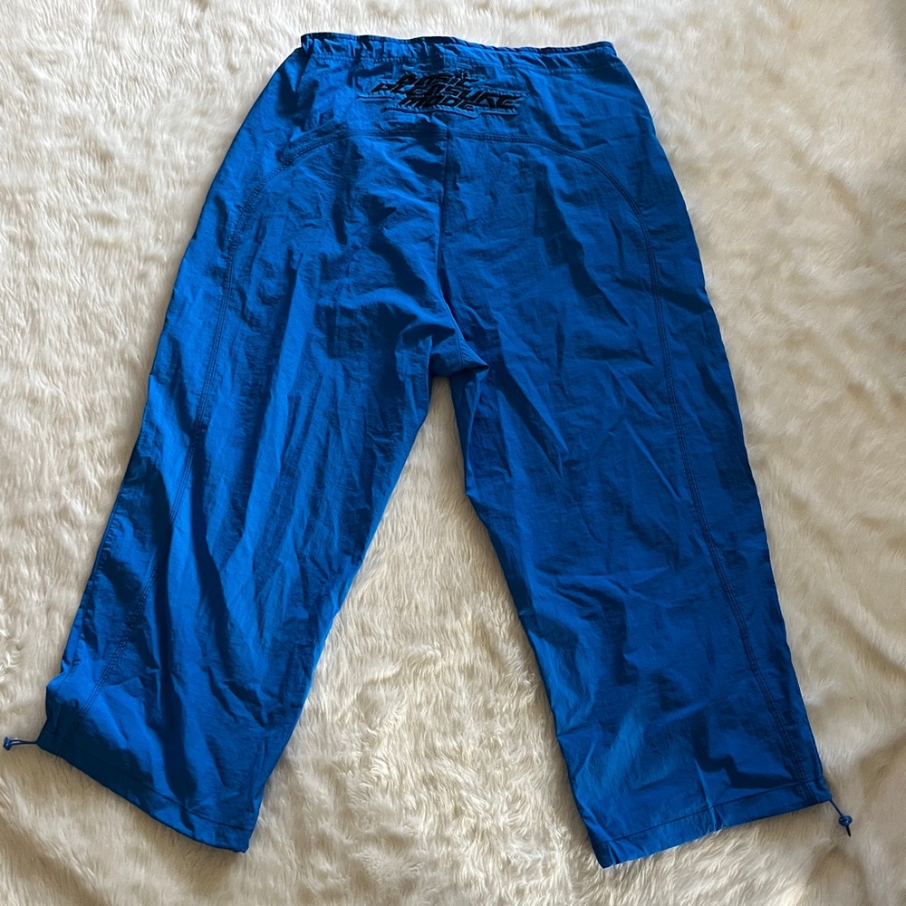 Basic Pleasure Mode Blue Drawstring Pants - Picture 4 of 5